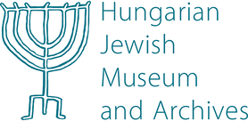 Logo des Hungarian Jewish Museum and Archive in Budapest