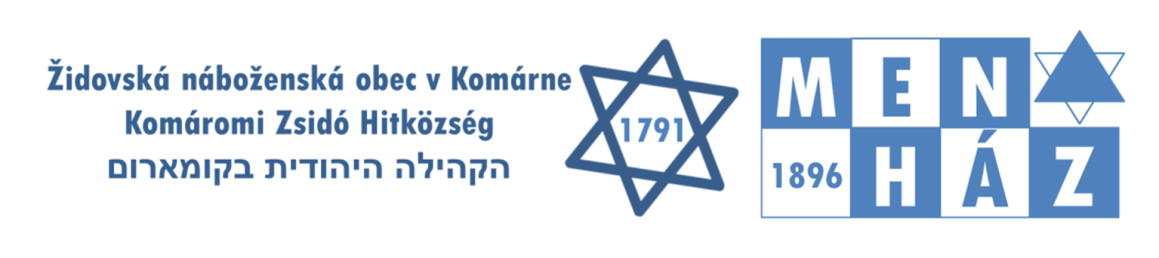 Logo der Jewish Community in Komárno